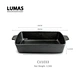 Rectangular Cast Iron Casserole
